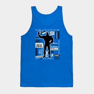 Big Blue Bug of Justice Tank Top